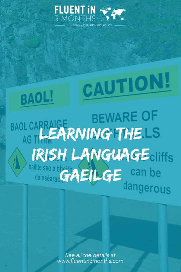 Learning the Irish language (Gaeilge)