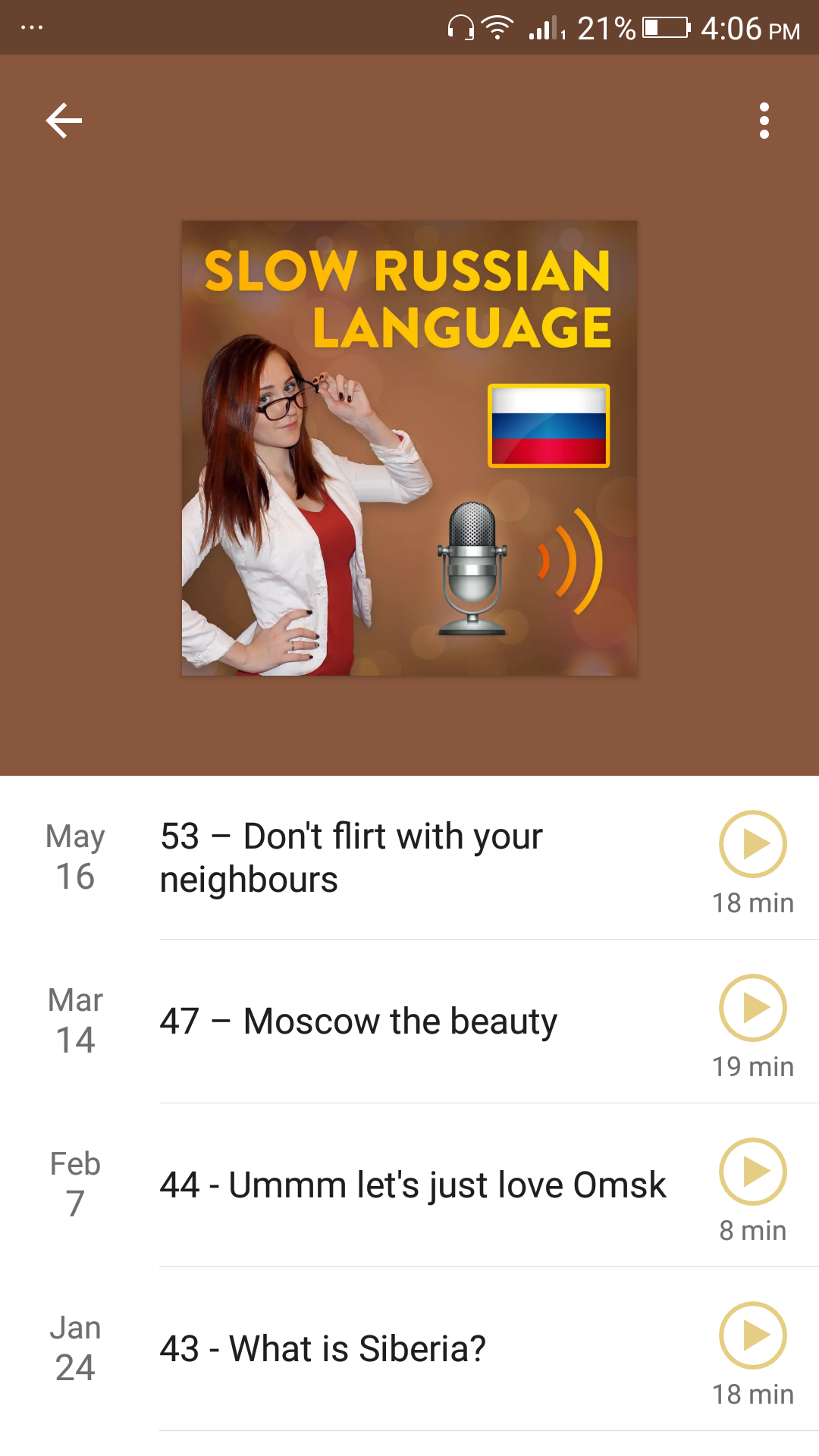 Slow Russian Language Podcast