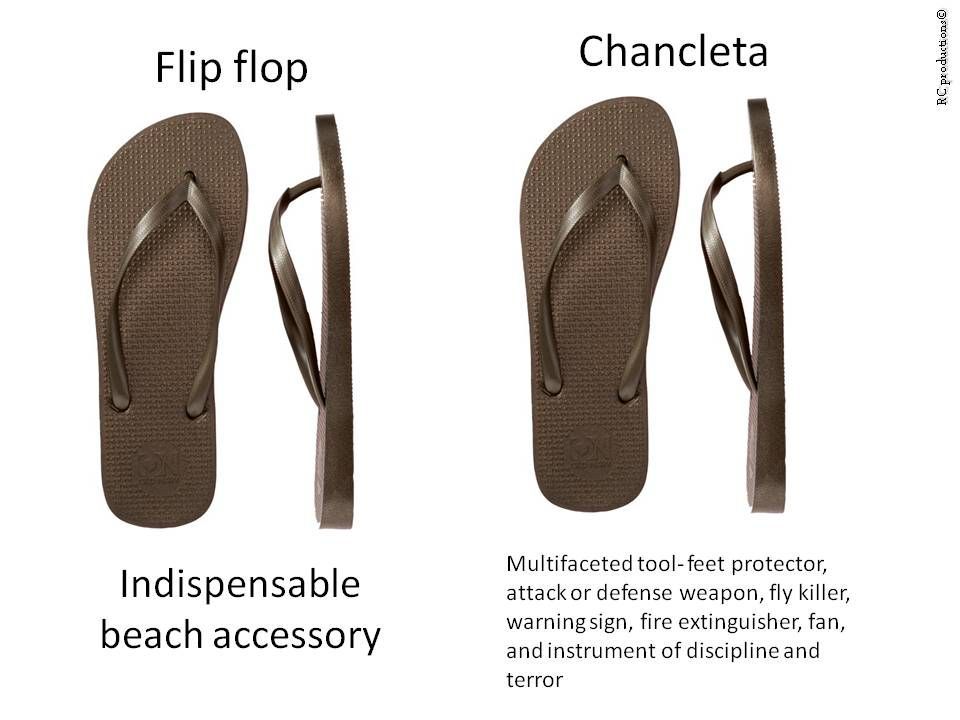 Mexican slang flip flop