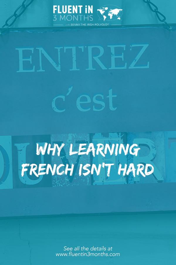 Why Learning French isn't hard