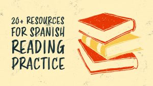 Spanish learning practice