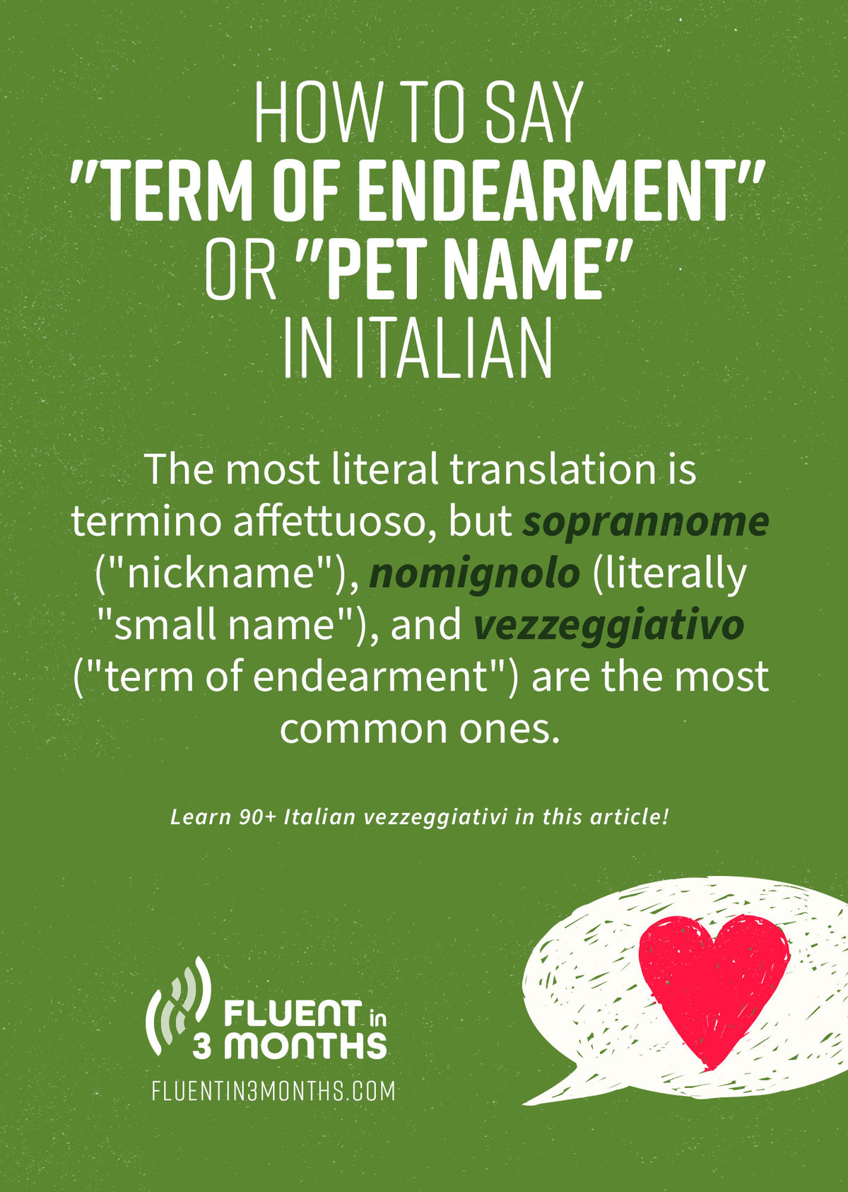 90+ Italian Terms of Endearment for Every Loved One in Your Life