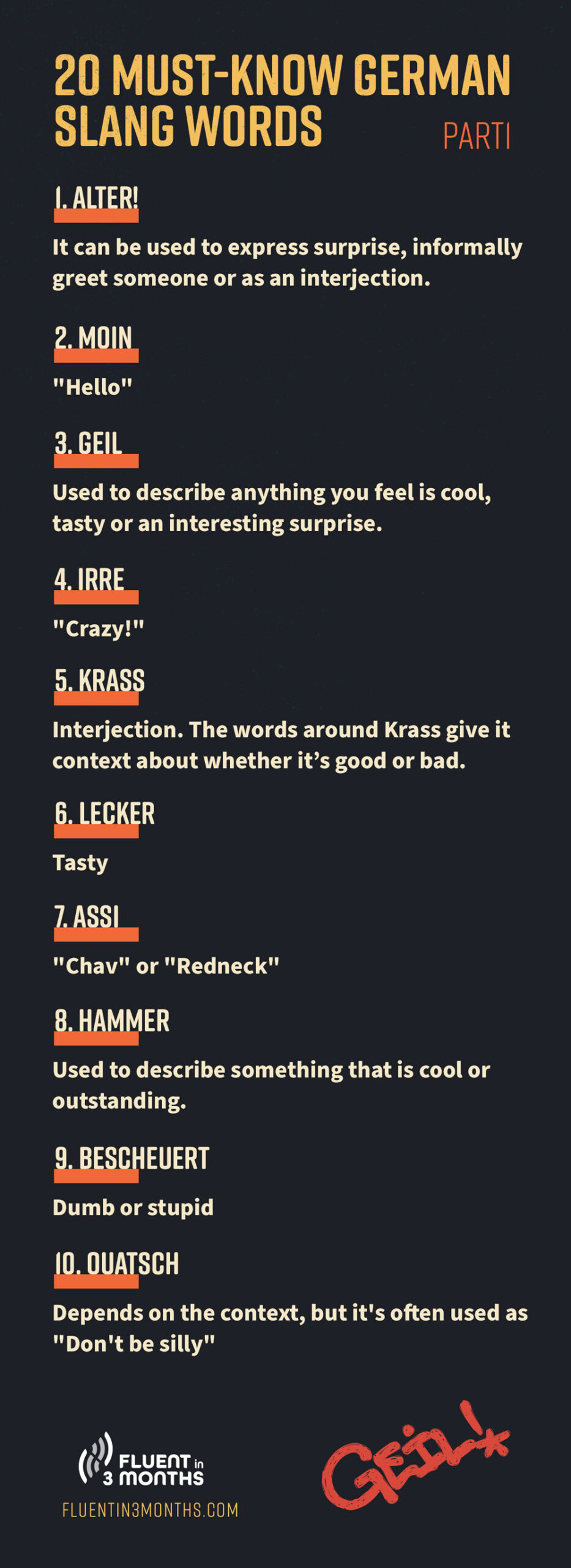 Slang Words for Friend