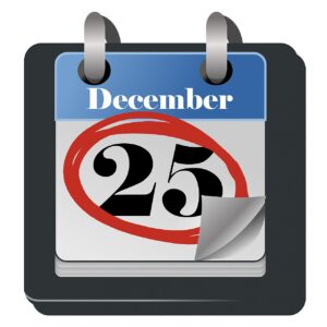 A calendar page